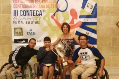 Tenis silla de ruedas Guaetemala, en CONTECA 2017