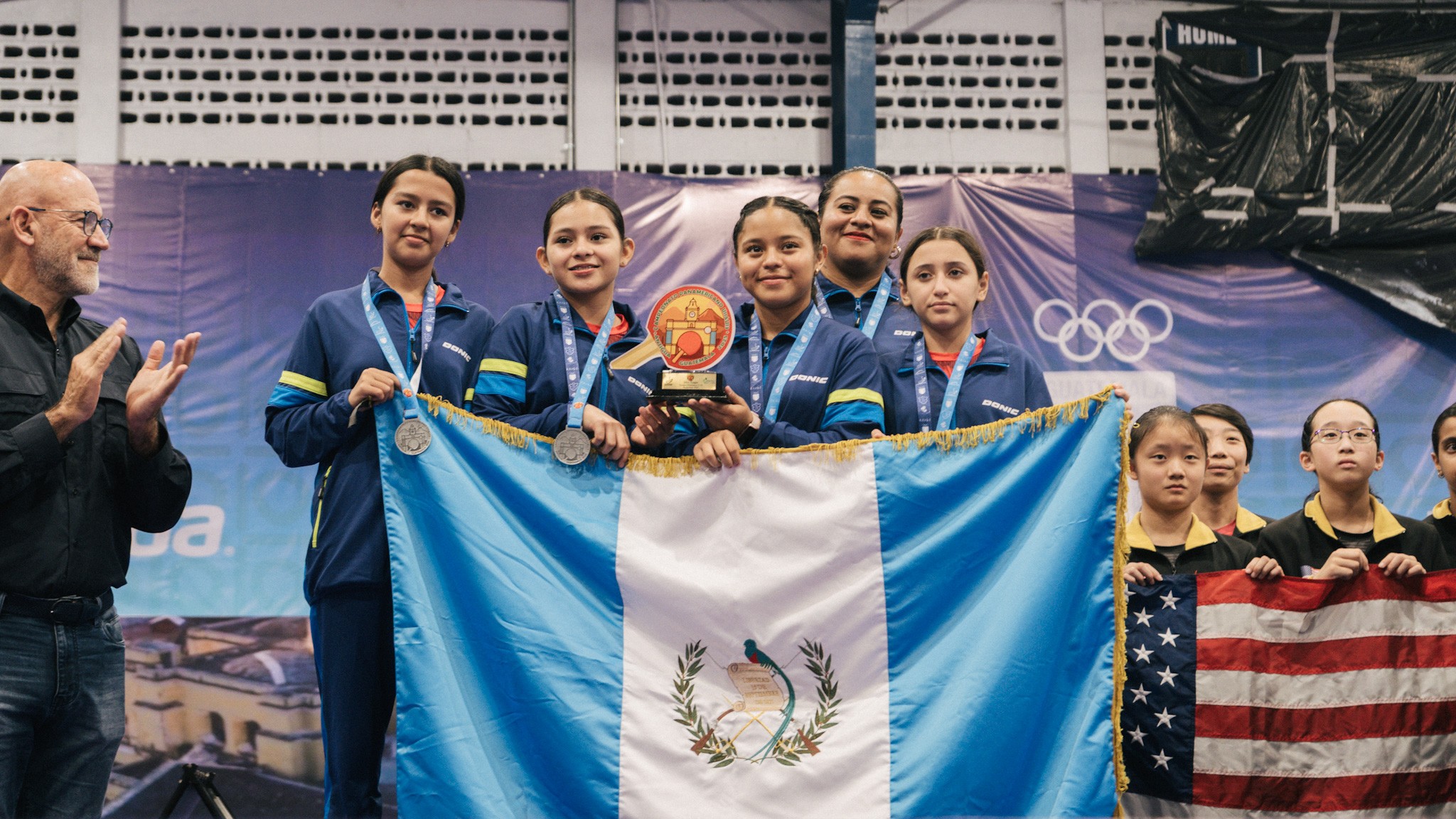 Selección Femenina U13 de Tenis de Mesa.